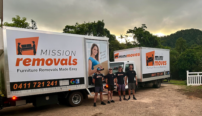 Mission Mini Moves operates in Mission Beach, Tully & Innisfail!